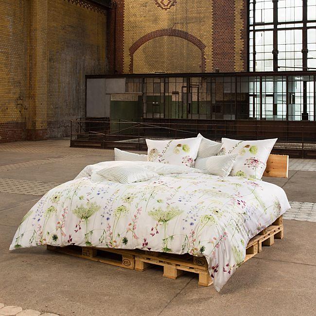 babybutt Estella Mako-Satin Wendebettwäsche "Meadow" Neuheiten