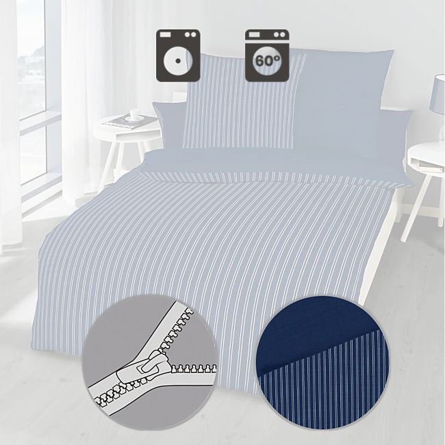 babybutt Kaeppel Mako-Satin Wendebettwäsche "Eternity Combo" Tägliche Deals