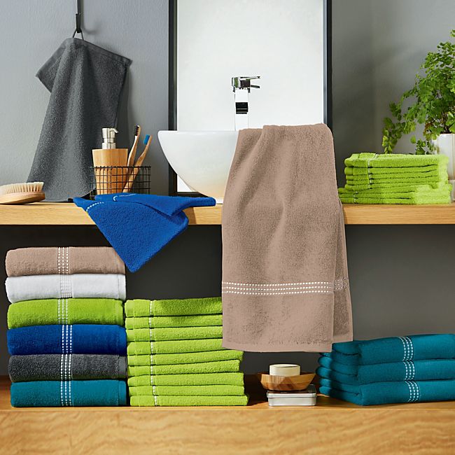 babybutt Erwin Müller Walk-Frottier Gästetuch "Mannheim" im 10er-Pack Flash Sale