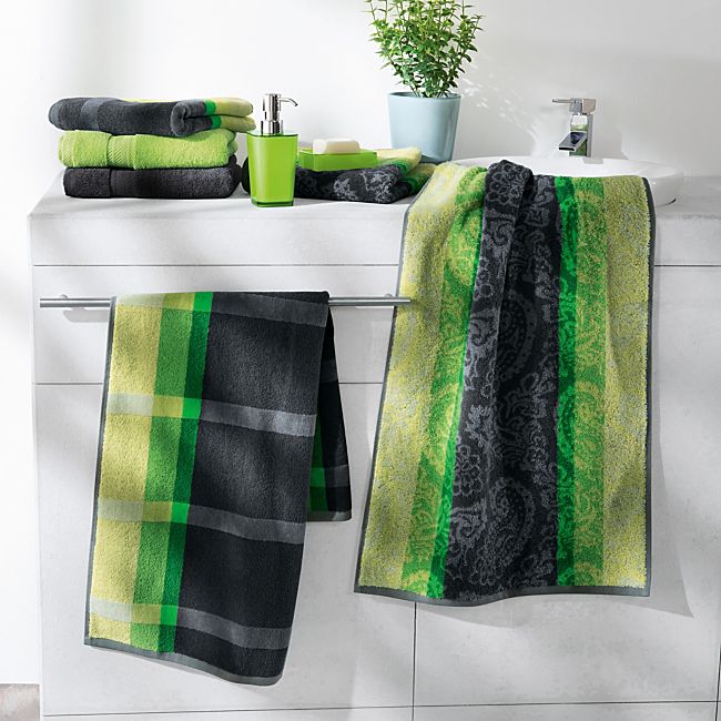babybutt Erwin Müller Walk-Frottier Duschtuch "Paisley" im 2er-Pack Letzte 3 Tage