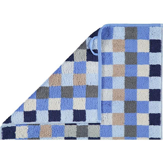 babybutt Cawö Walk-Frottier Jacquard Gästetuch "Unique Karo" im 2er-Pack Preisnachlass