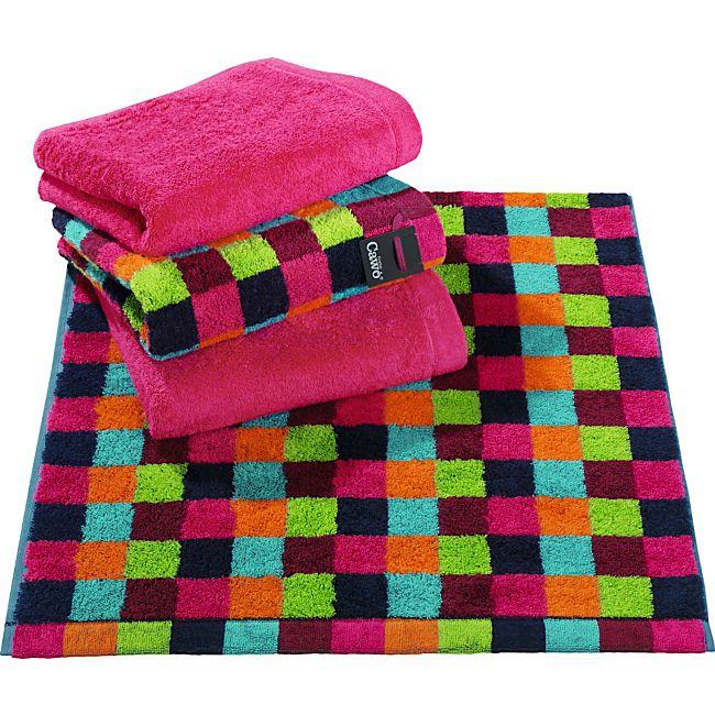 babybutt Cawö Walk-Frottier Handtuch "Lifestyle Karo" Outlet