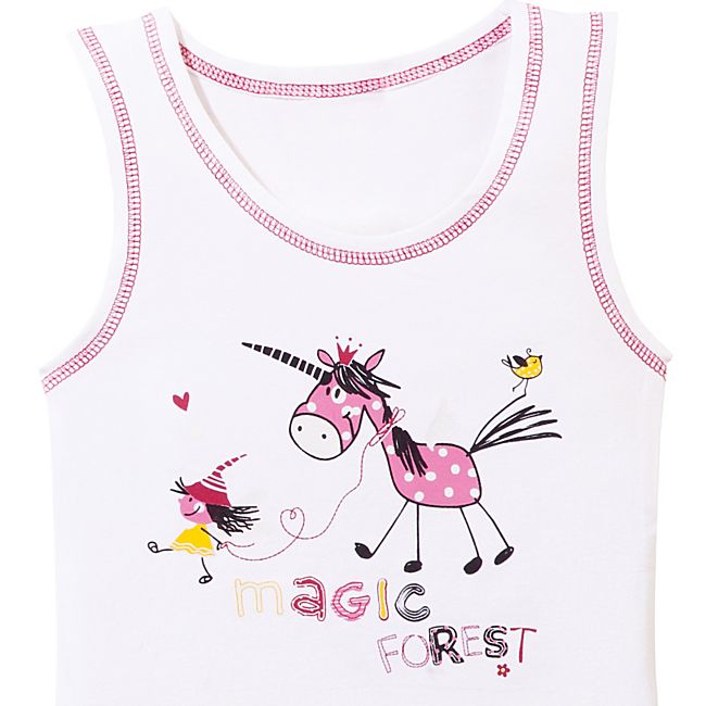 babybutt Erwin Müller Single-Jersey Mädchen-Unterhemd im 3er-Pack Neueste Stile