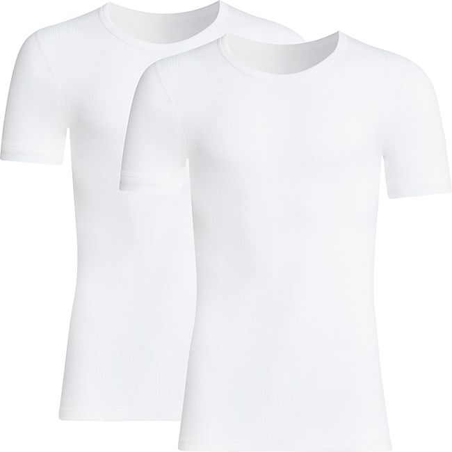 babybutt Conta Feinripp Herren-Unterhemd 1/2-Arm im 2er-Pack Auslauf