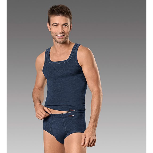 babybutt Con-ta Feinripp Herren-Thermo-Slip im 2er-Pack Letzter Tag