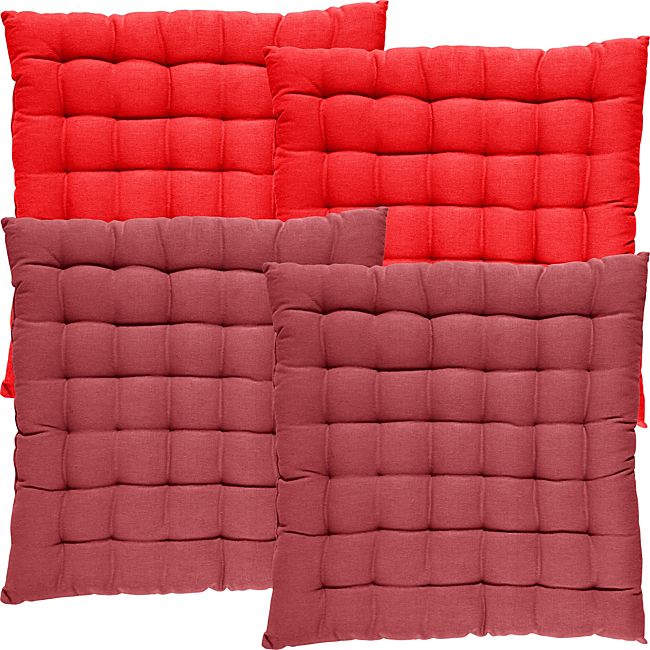 babybutt REDBEST Stuhlkissen "Tulsa" im 4er-Pack Black Friday Preise