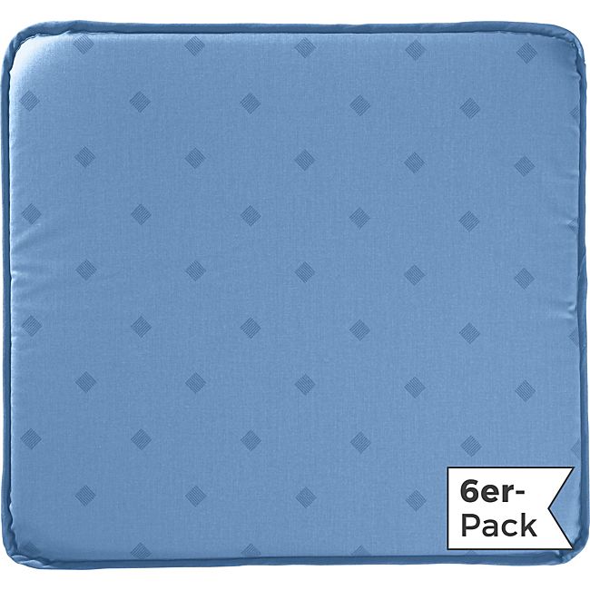 babybutt Erwin Müller abwaschbares Stuhlkissen "Neuss" im 6er-Pack
