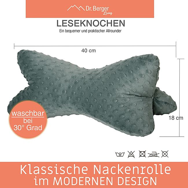 babybutt Dr. Berger Plüsch Leseknochen "Minky" im 2er-Pack Große Rabatte