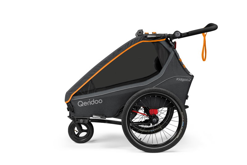 babyonlineshop Qeridoo Kidgoo 2 FIDLOCK Edition Fahrradanhänger Bis zu 50% Rabatt