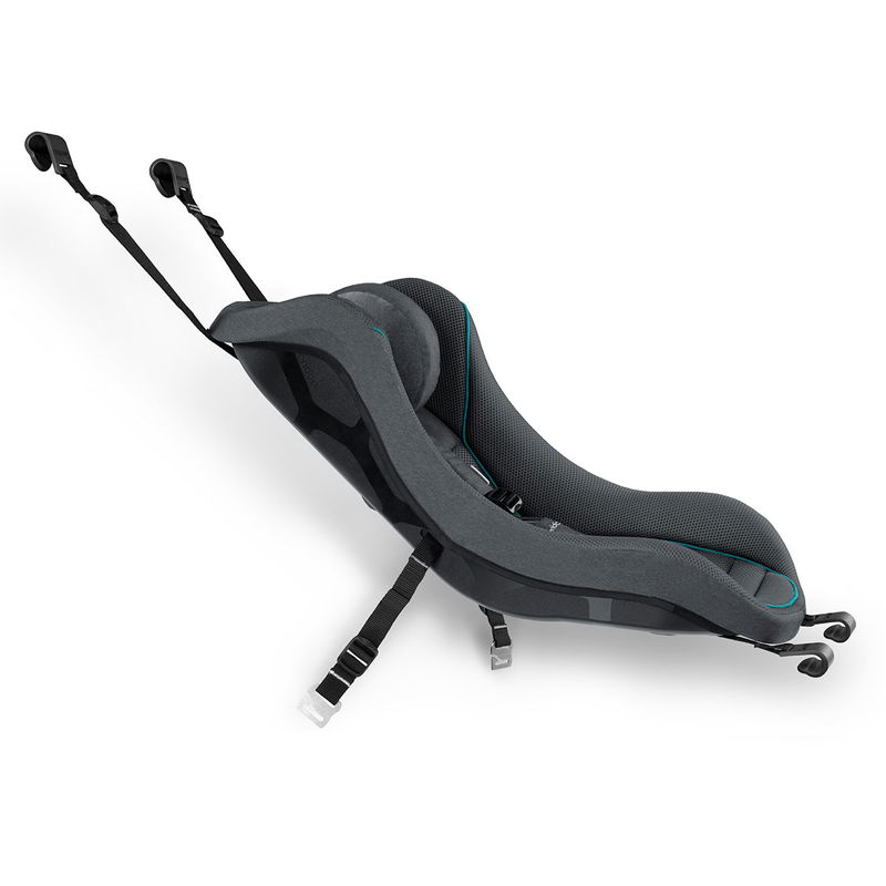 babyonlineshop Qeridoo Babyschale dunkelgrau Nur für heute