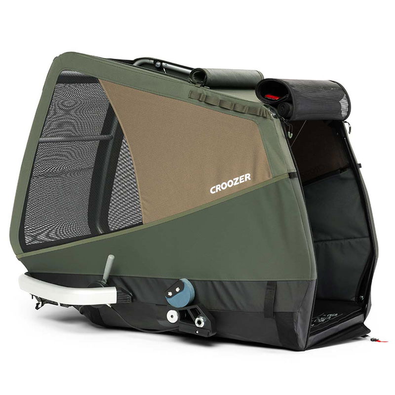 babyonlineshop Croozer Dog Mikke Moss green Fahrradanhänger für große Hunde geeignet Bis zu 55% Rabatt