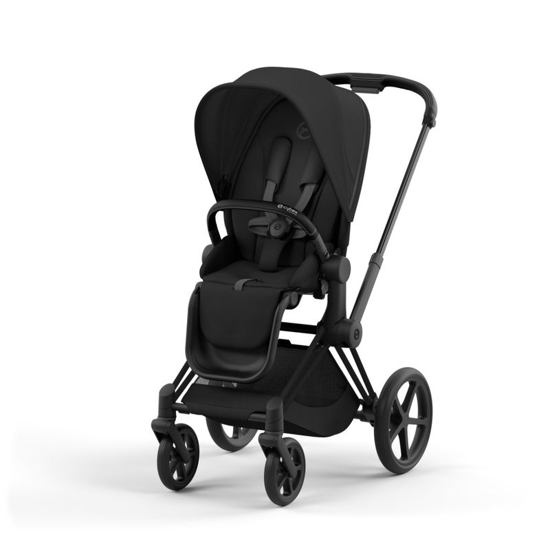 babyonlineshop CYBEX PRIAM Kinderwagen Sepia Black Bundle Plus New Generation inkl. Zubehörartikel Nur noch ein Tag übrig