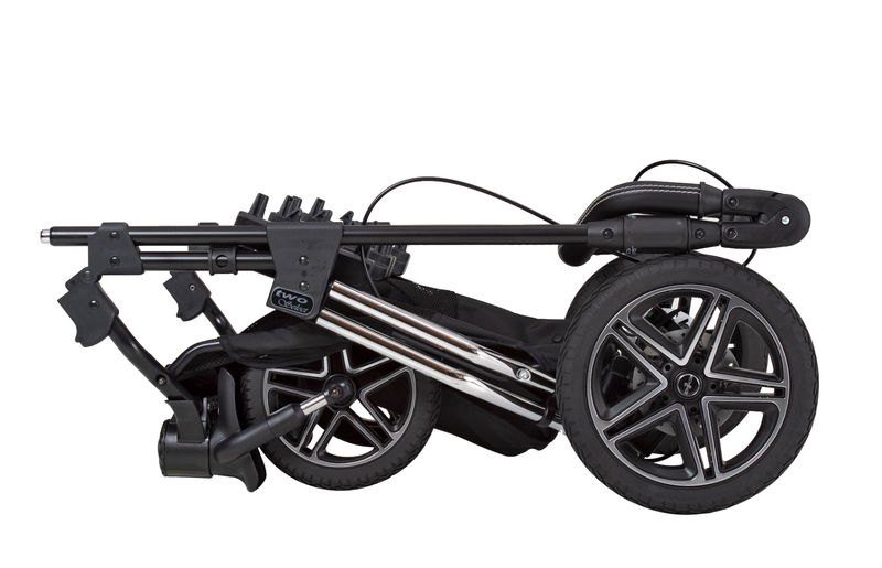 babyonlineshop Hartan 2025 Zwillings-/Geschwisterwagen Two Select – schwarz Riesige Rabatte
