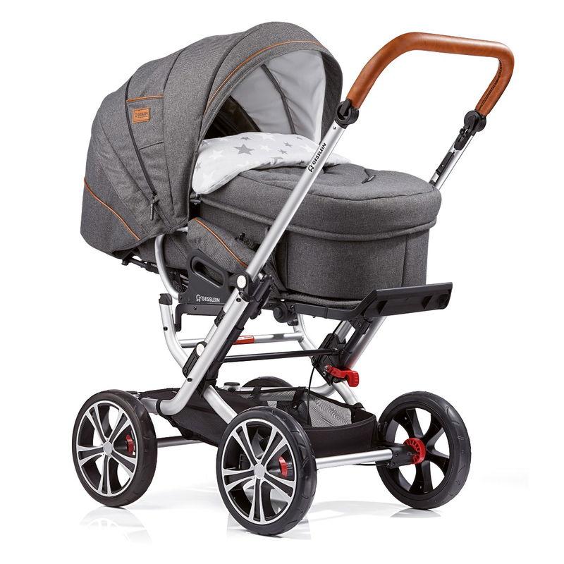 babyonlineshop Gesslein F10 Air Plus Kinderwagen & Babytasche konfigurierbar. Modell 2024 Black Friday Preise