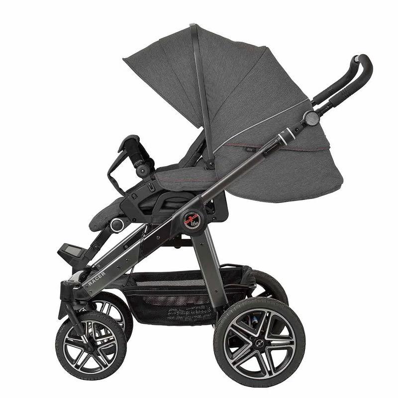 babyonlineshop Hartan Racer GTS Sportwagen litle penguin Gestell platin zollfrei