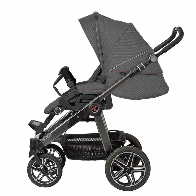 babyonlineshop Hartan Racer GTS Sportwagen litle penguin Gestell platin zollfrei