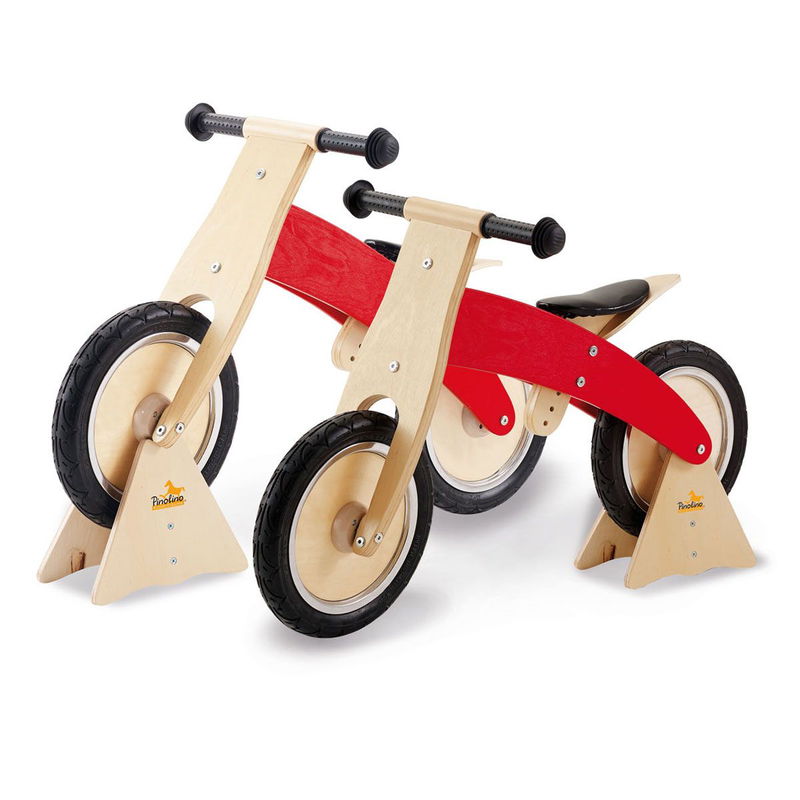 babyonlineshop Pinolino Laufrad Lino Birke massiv lackiert - zum Toppreis Meist gekauft