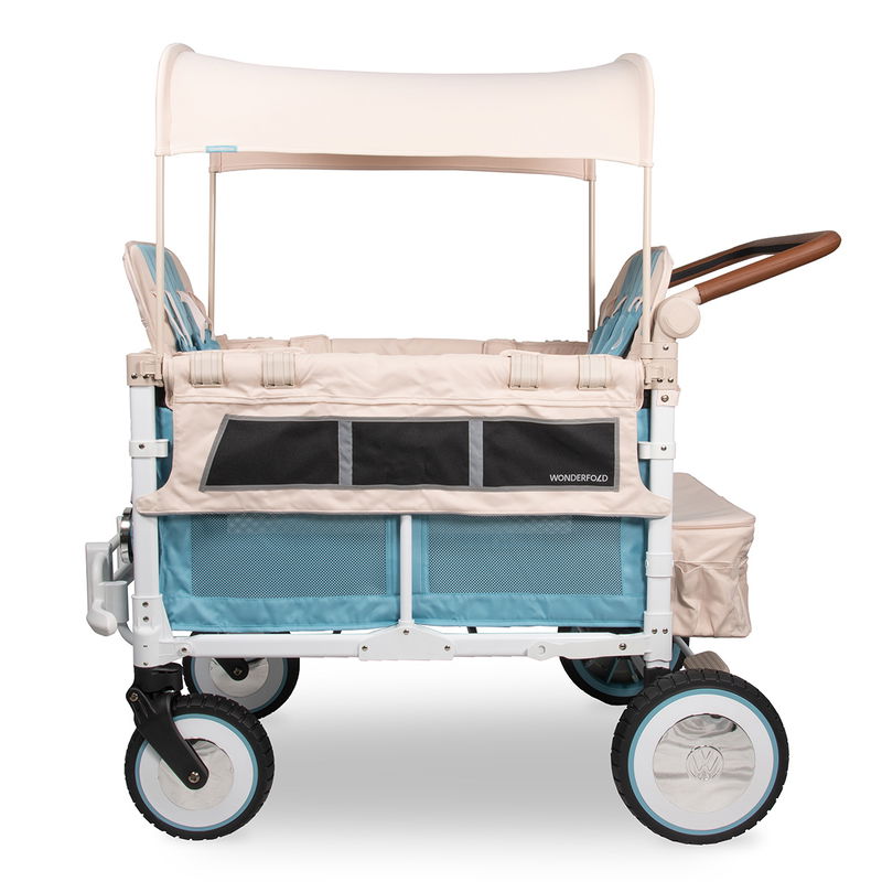 babyonlineshop WonderFold Bollerwagen Volkswagen VW4 - Bondi Blue Rabatt