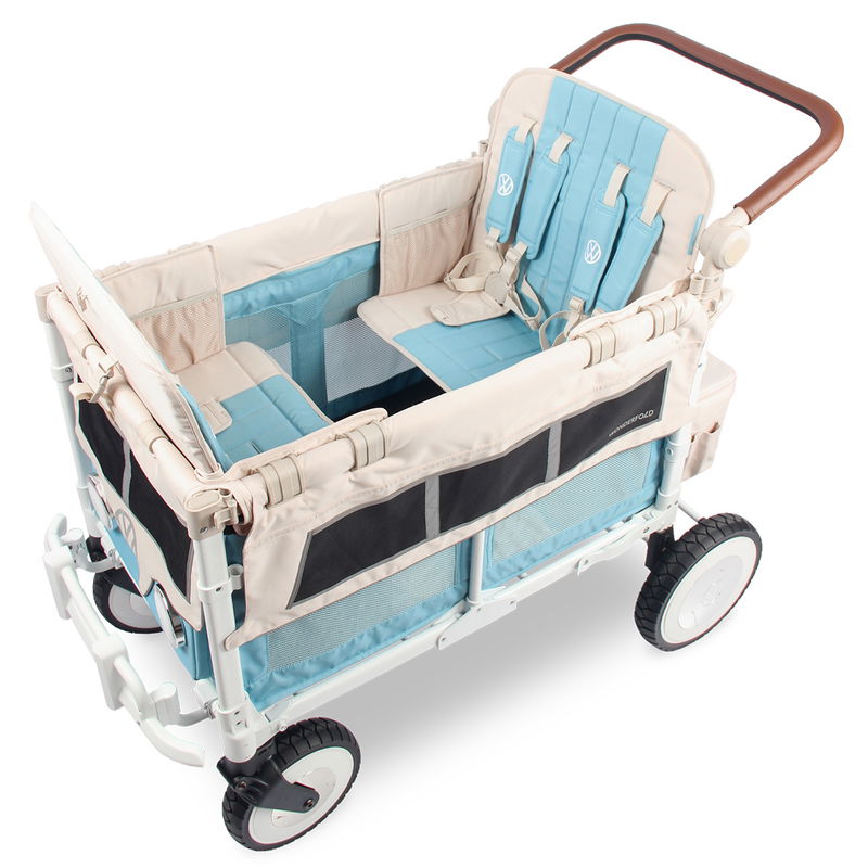 babyonlineshop WonderFold Bollerwagen Volkswagen VW4 - Bondi Blue Rabatt