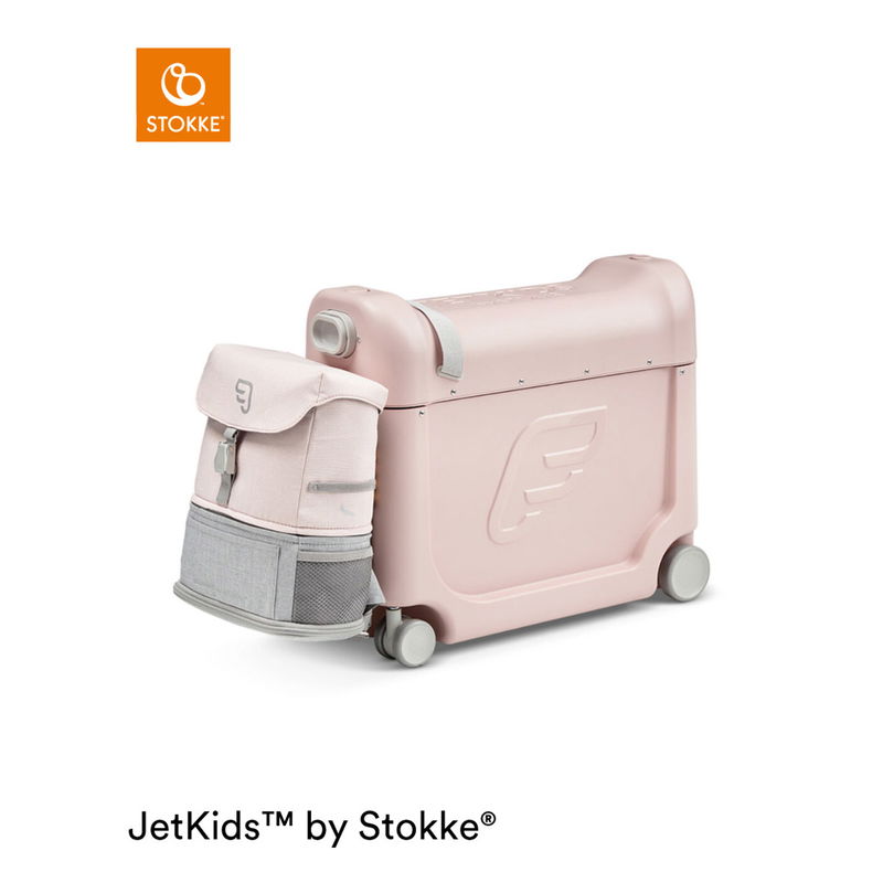 babyonlineshop JetKids™ by Stokke® Reiseset Bundle Pink / Pink Begrenztes Angebot