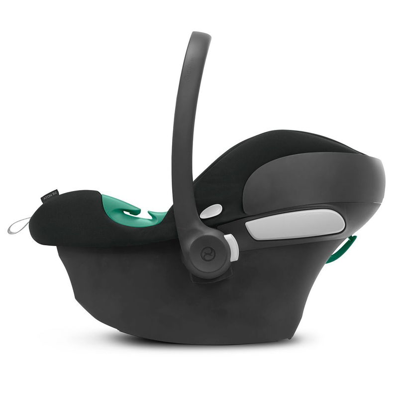 babyonlineshop CYBEX Aton B2 i-Size Babyschale Volcano Black Gruppe 0+ Räumungsverkauf