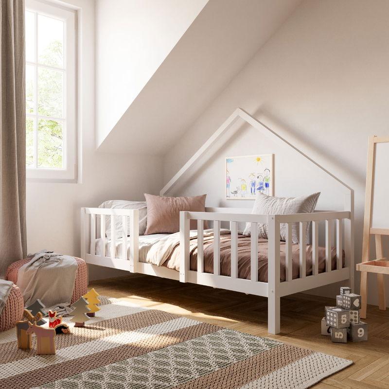 babyonlineshop Artkid William Hausbett weiß 90 x 200 cm Auslauf