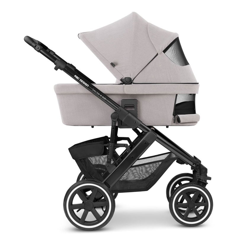 babyonlineshop ABC-Design Salsa 4 Air Kombikinderwagen biscuit - Kollektion 2024 Fabrikverkauf