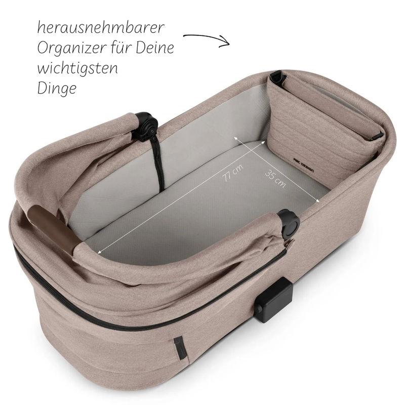 babyonlineshop ABC Design Salsa 5 Air Kombikinderwagen Camel Fabrikpreis