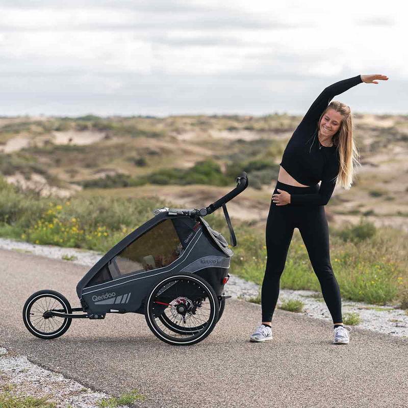 babyonlineshop Qeridoo 14 Zoll Joggerrad für Zweisitzer Sonderangebot