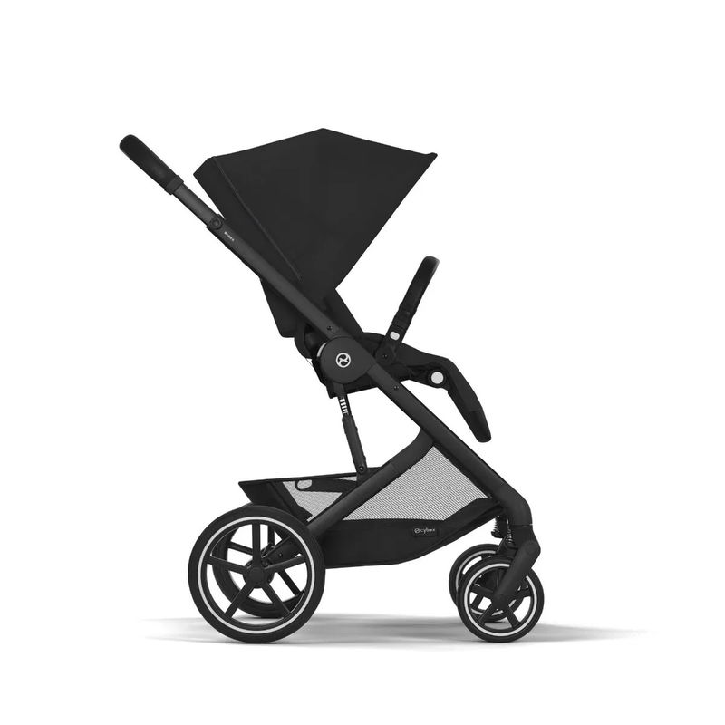 babyonlineshop CYBEX Balios S LUX Kinderwagen + Cloud T i-Size Bundle Moon Black Preisnachlass