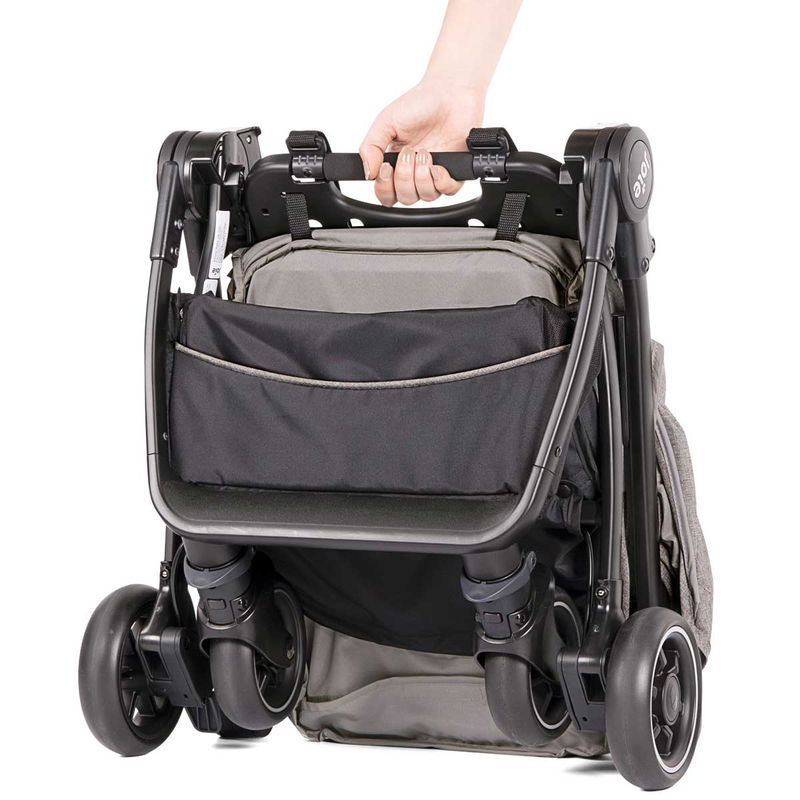 babyonlineshop Joie Pact Buggy Gray Flannel inkl. Regenverdeck Saisonschlussverkauf
