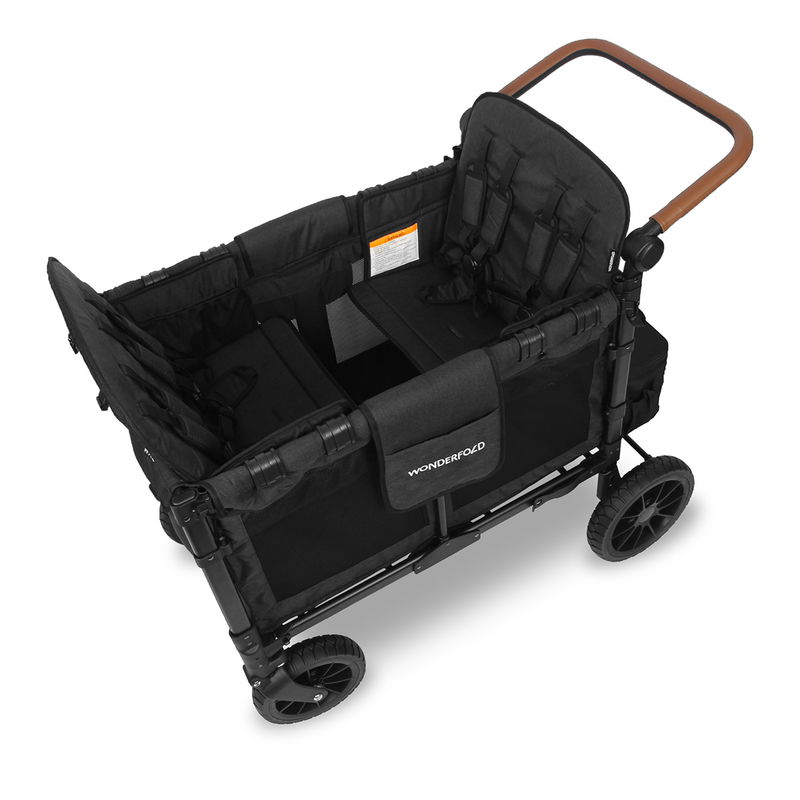babyonlineshop WonderFold W4 Luxe Bollerwagen - Volcano Black Neueste Mode