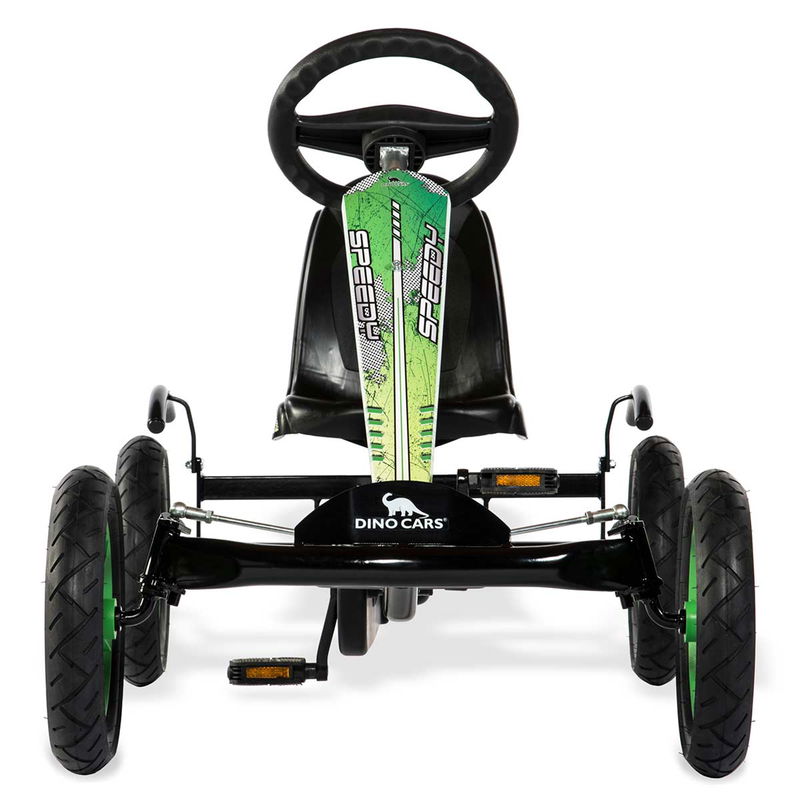 babyonlineshop Dino Cars Speedy BF1 schwarz/grün mit Leichtlaufreifen Exklusive Angebote