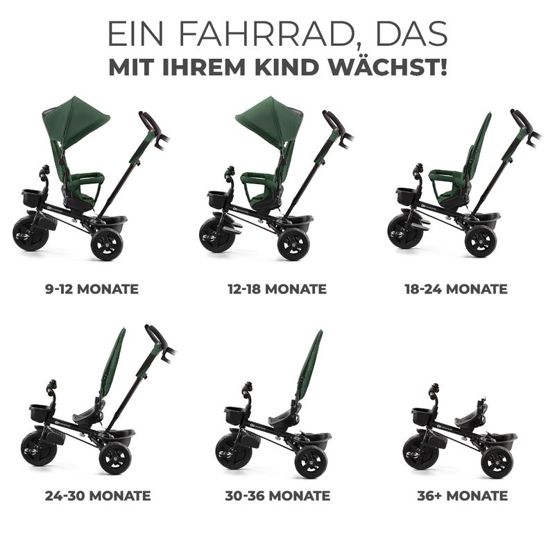 babyonlineshop Kinderkraft AVEO Dreirad mystic green Saisonale Angebote