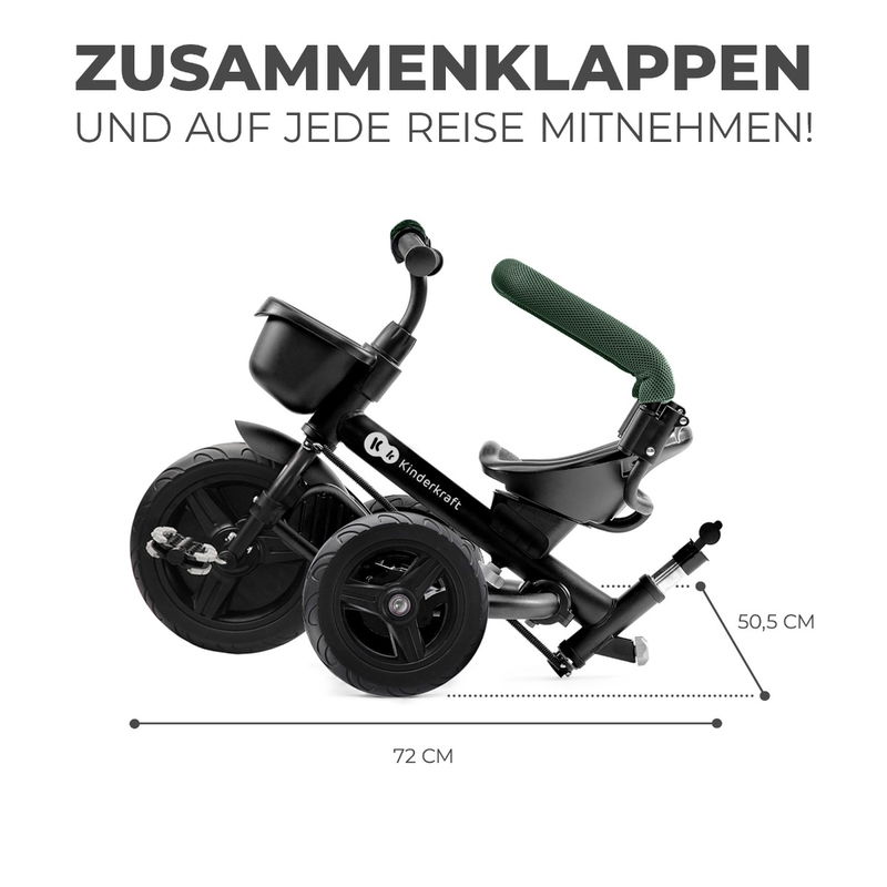 babyonlineshop Kinderkraft AVEO Dreirad mystic green Saisonale Angebote