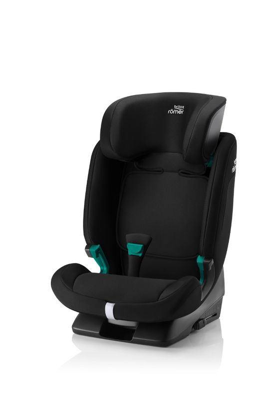 babyonlineshop Britax Römer Evolvafix Space Black Kindersitz Gruppe ECE R 129 / i-Size Begrenzte Freigabe