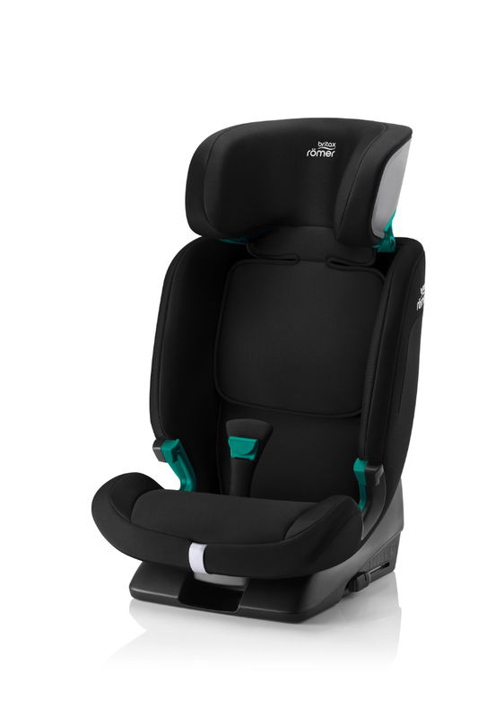 babyonlineshop Britax Römer Evolvafix Space Black Kindersitz Gruppe ECE R 129 / i-Size Begrenzte Freigabe