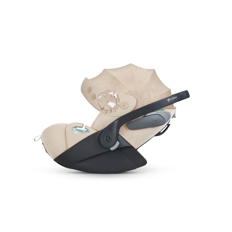babyonlineshop CYBEX Cloud T i-Size Fashion Collection Flowers Nude Blush Riesige Rabatte