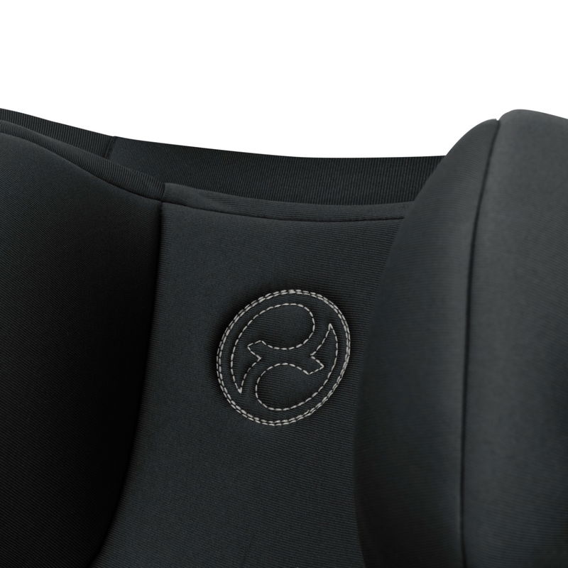 babyonlineshop CYBEX Sirona Gi i-Size Moon Black ab Geburt bis 105 cm (ca. 4 Jahre) Begrenzt auf 3 Tage