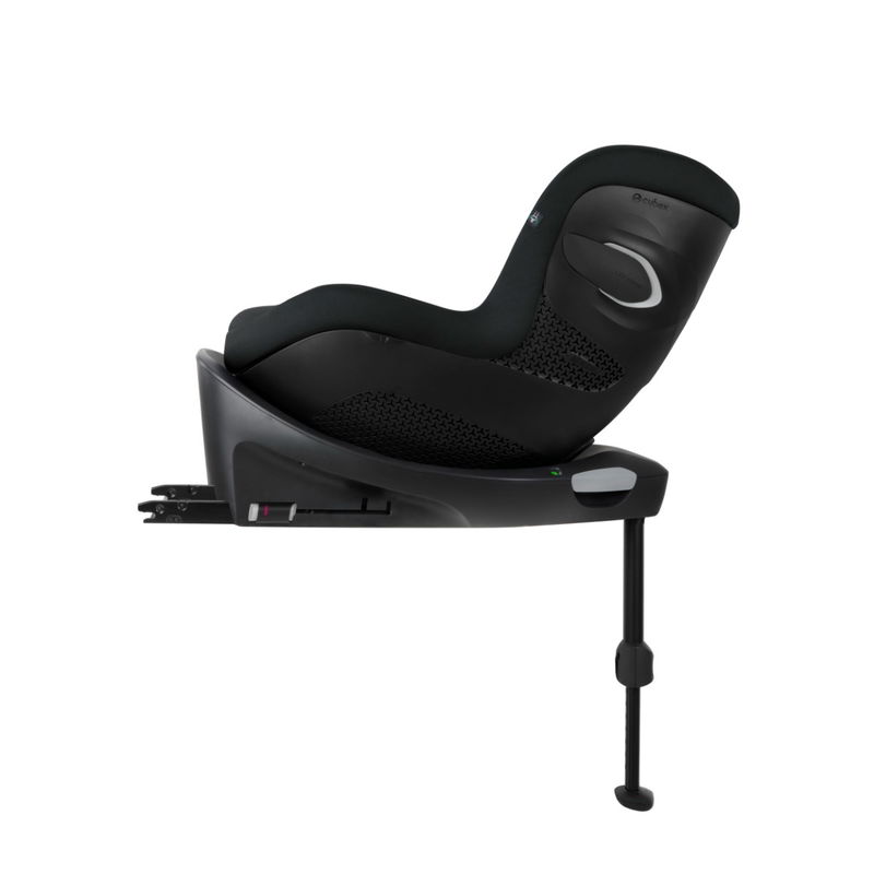 babyonlineshop CYBEX Sirona Gi i-Size Moon Black ab Geburt bis 105 cm (ca. 4 Jahre) Begrenzt auf 3 Tage