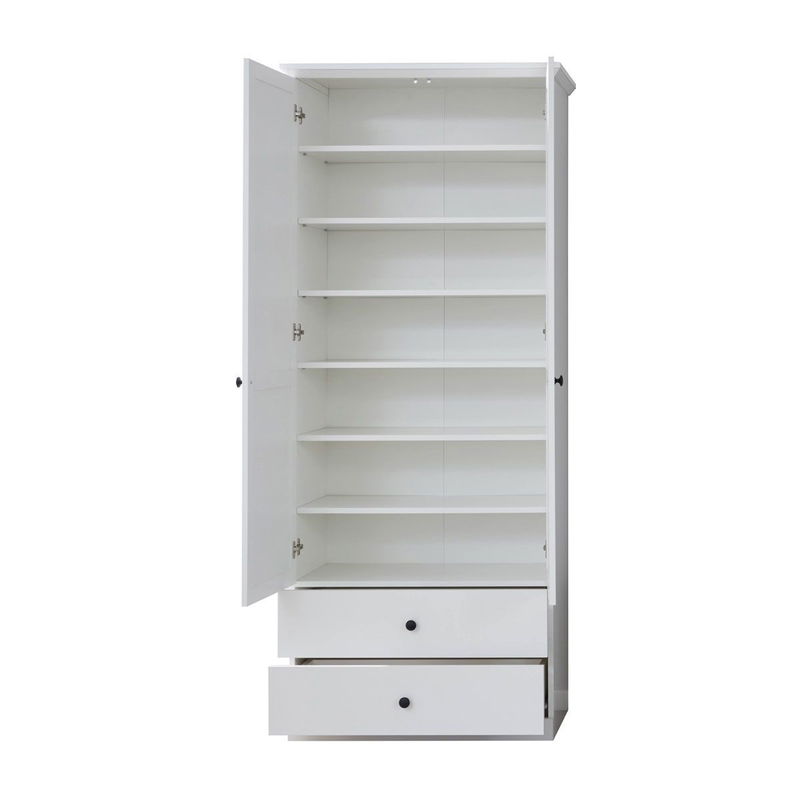 babyonlineshop trendteam Baxter Garderobenschrank weiß Dekor im Angebot