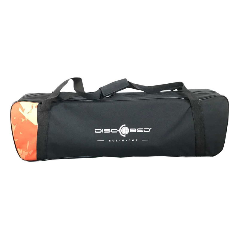 babyonlineshop Sol-O-Cot Einzelbett orange Limited Edition mit Seitentasche das Campingbett von Disc-O-Bed Black Friday
