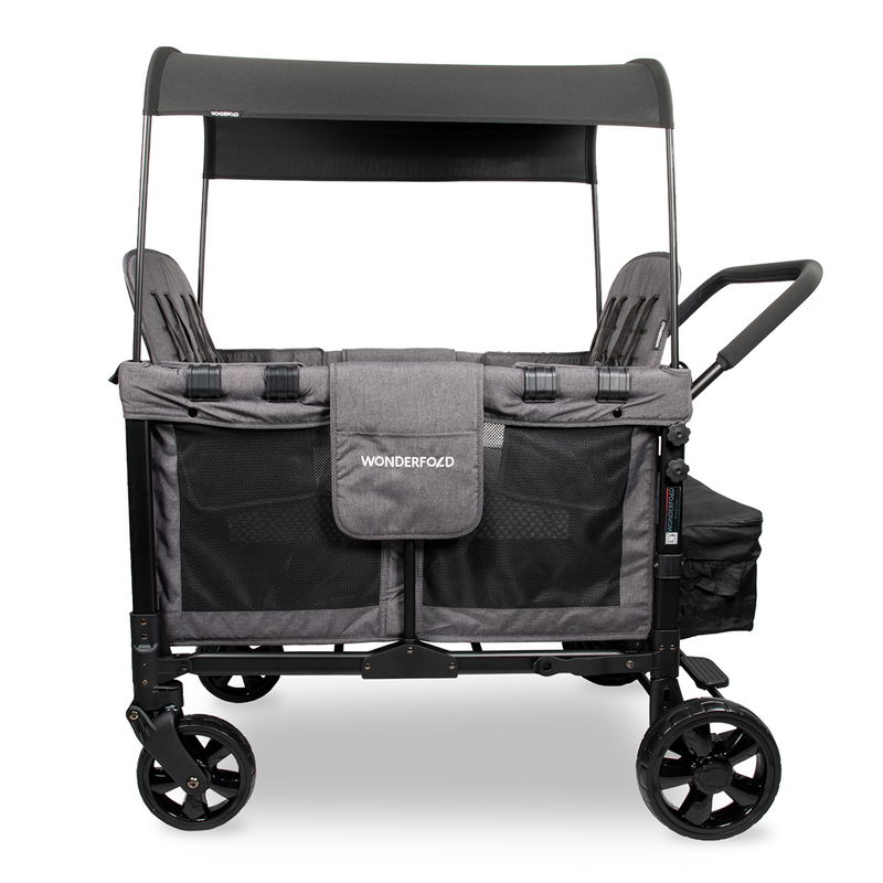babyonlineshop WonderFold W4 Original Bollerwagen - Charcoal Grey Neueste Mode
