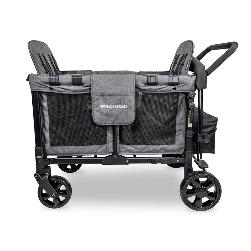 babyonlineshop WonderFold W4 Original Bollerwagen - Charcoal Grey Neueste Mode