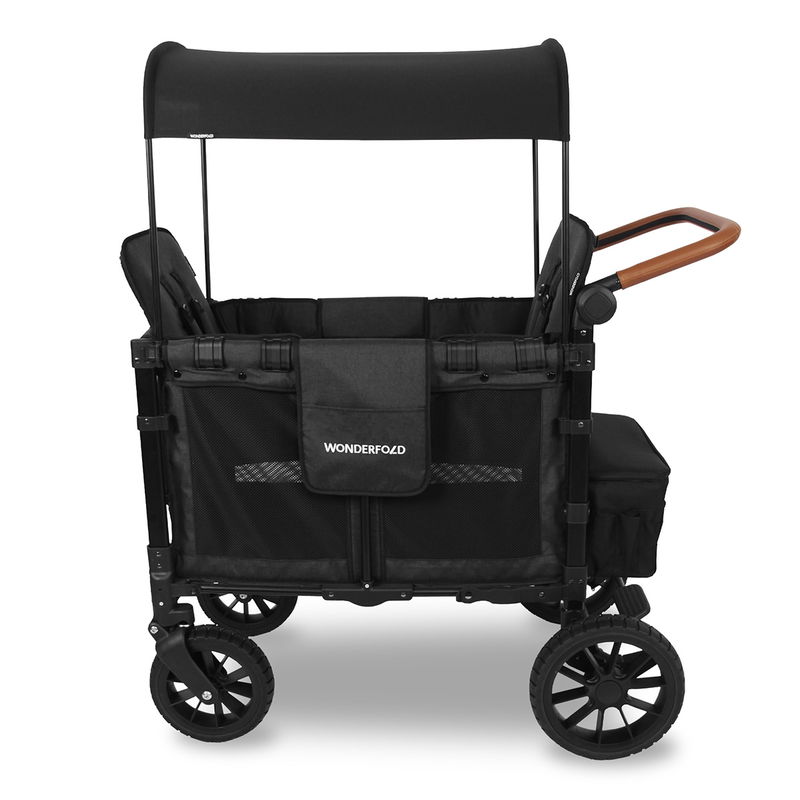 babyonlineshop WonderFold W2 Luxe Bollerwagen - Volcano Black Online Outlet