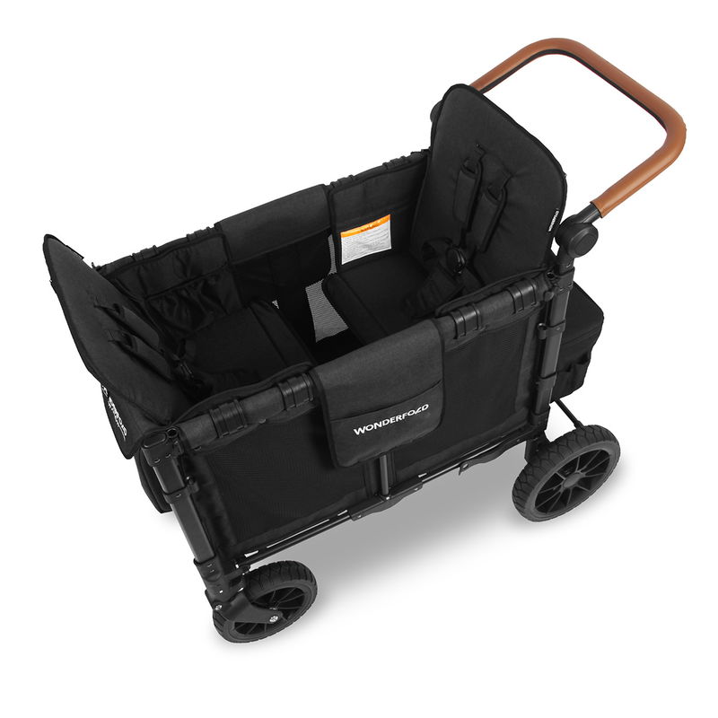 babyonlineshop WonderFold W2 Luxe Bollerwagen - Volcano Black Online Outlet
