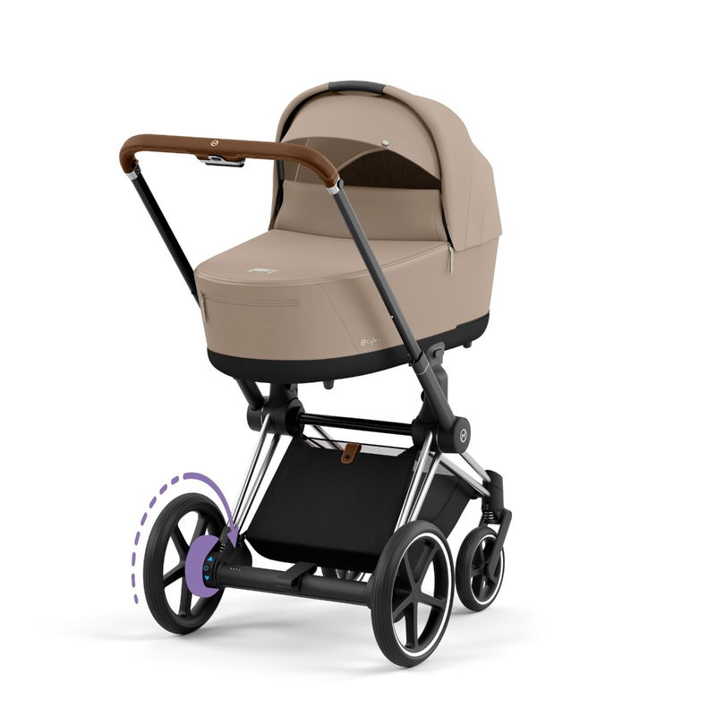babyonlineshop CYBEX e-PRIAM Kinderwagen Cozy Beige Bundle New Generation inkl. Zubehörartikel JETZT KAUFEN