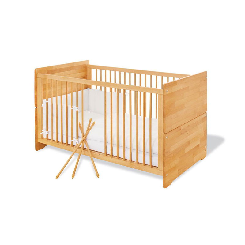 babyonlineshop Pinolino Natura Kinderbett 70x140 cm Massivholz inkl. Umbauseiten - zum Toppreis Bis zu 55% Rabatt