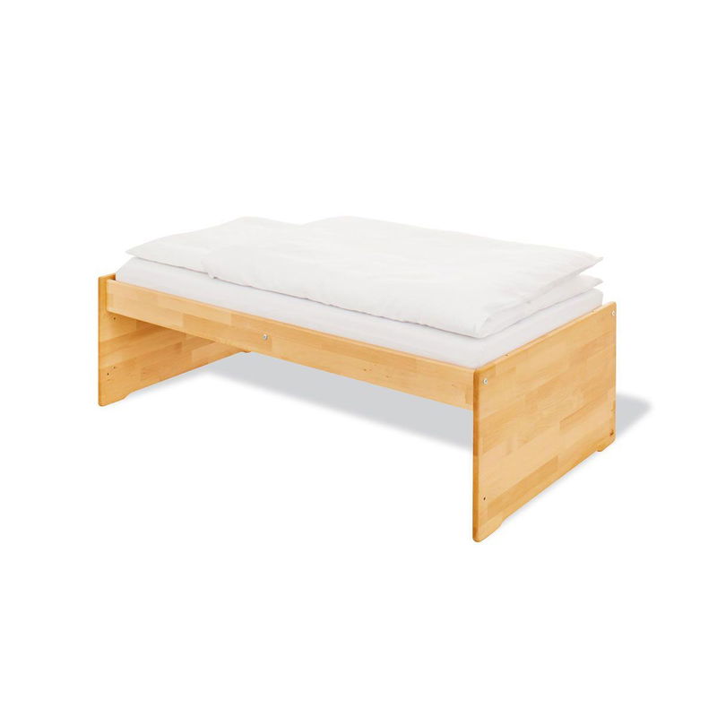 babyonlineshop Pinolino Natura Kinderbett 70x140 cm Massivholz inkl. Umbauseiten - zum Toppreis Bis zu 55% Rabatt