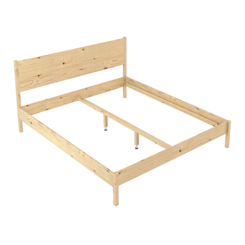 babyonlineshop Nature Kid Fabi Familienbett natur 180 x 200 cm Doppeltbett und 90 x 200 cm Einzelliege 50% Rabatt für begrenzte Zeit